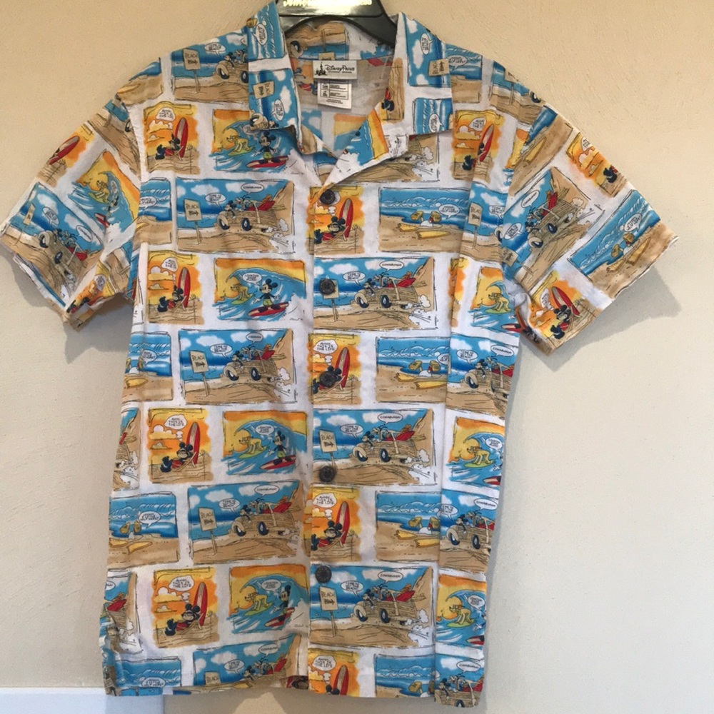 Mickey Mouse Hawaiian shirt
